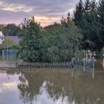 Szczytowa fala kulminacyjna przepływa przez Krosno Odrzańskie