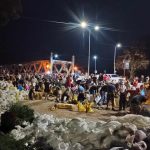 Fala kulminacyjna w Brzegu. Woda napiera na umocnienia