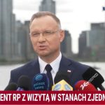 Prezydent RP: rozmawiałem z Sekretarzem Generalnym NATO o zlokalizowaniu w Warszawie agencji NZ