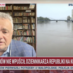 Tusk znów nie wpuścił nas na konferencję. Sakiewicz: Tu chodzi o ludzkie życie!