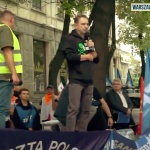 Pocztowcy i Kolejarze protestują przeciwko polityce rządu Tuska!