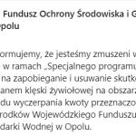 Mieli pomagać powodzianom, już zabrakło im kasy