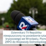 Rzecznika Praw Obywatelskich interweniuje ws. niewpuszczania Republiki na konferencję sztabu kryzysowego