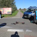 Nie wiedział o lince holowniczej. Uratował go kask