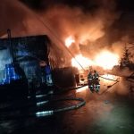 Pożar w Tomaszowie opanowany. Nie ma zagrożenia dla miasta