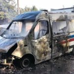 Pożar karetki w drodze do szpitala z pacjentem! Ambulans doszczętnie spłonął