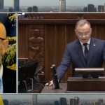 Echo mocnego orędzia prezydenta RP w Sejmie