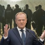 Protest w Warszawie. „Donald Tusk ma krew na rękach”