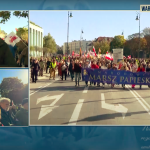 Wspomnienie ks. Jerzego Popiełuszki podczas Marszu Papieskiego