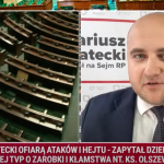 Poseł Matecki ofiarą ataków i hejtu