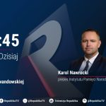 Republika: o 19.45 gościem Edyty Lewandowskiej w naszej stacji będzie prezes Instytutu Pamięci Narodowej dr Karol Nawrocki