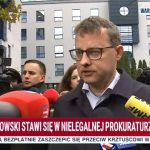 Romanowski przybył do nielegalnej Prokuratury Krajowej. „Moje stawiennictwo w Prokuraturze Krajowej nie oznacza, że legitymizujemy te bezprawne działania”