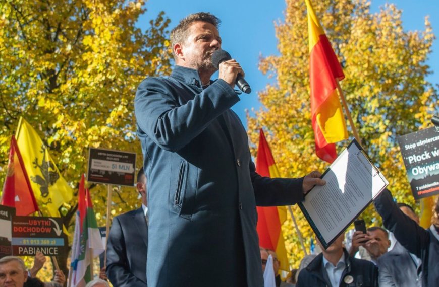 HIT! Poseł PSL wprost: Trzaskowski nie ma mojego głosu!