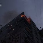 Nocny atak rosyjskich dronów na Kijów