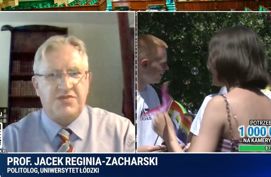 Reginia-Zacharski: Trzaskowski działa konsekwentnie na rzecz promocji ideologii LGBT