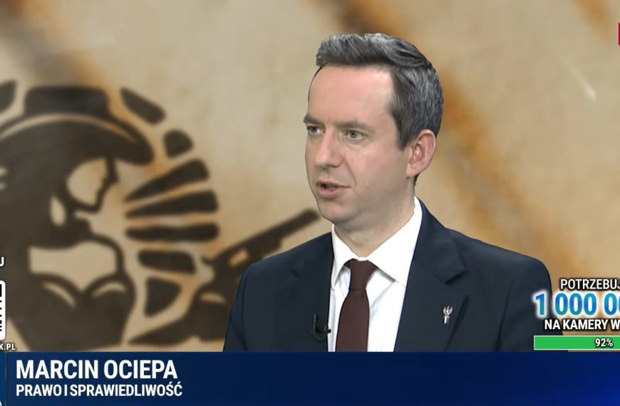 Ociepa: Tusk boi się, że przegra w wyborach prezydenckich