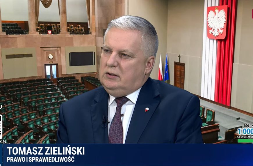 Zieliński: zatrzymanie Wojciecha Olejniczaka może być elementem walki wewnętrznej w koalicji rządzącej