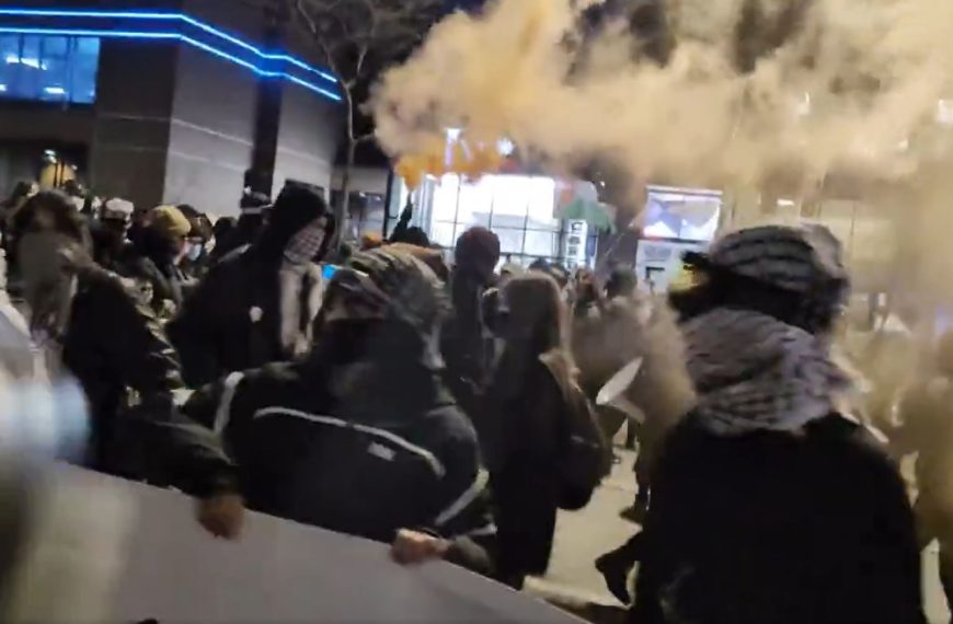 Propalestyńska demonstracja skończyła się demolką Montrealu