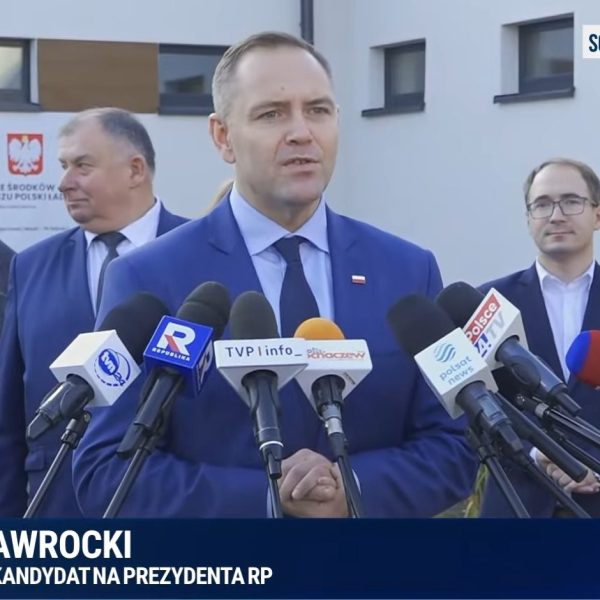 Karol Nawrocki w Sochaczewie: „Nie możemy zapominać o pracownikach terapii zajęciowej”