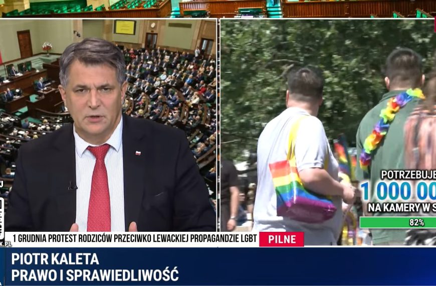 Kaleta: Musimy zacząć mówić stanowcze NIE propagandzie LGBT w szkołach!