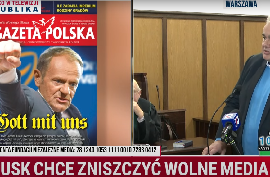 „Tusk kompromituje państwo!” – Sakiewicz ostro o krzywdzeniu wierzących i procesach za satyrę