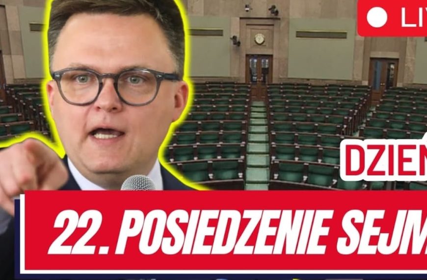 Trwa 22. posiedzenie Sejmu. Obrady obejrzysz u nas! [LIVE]