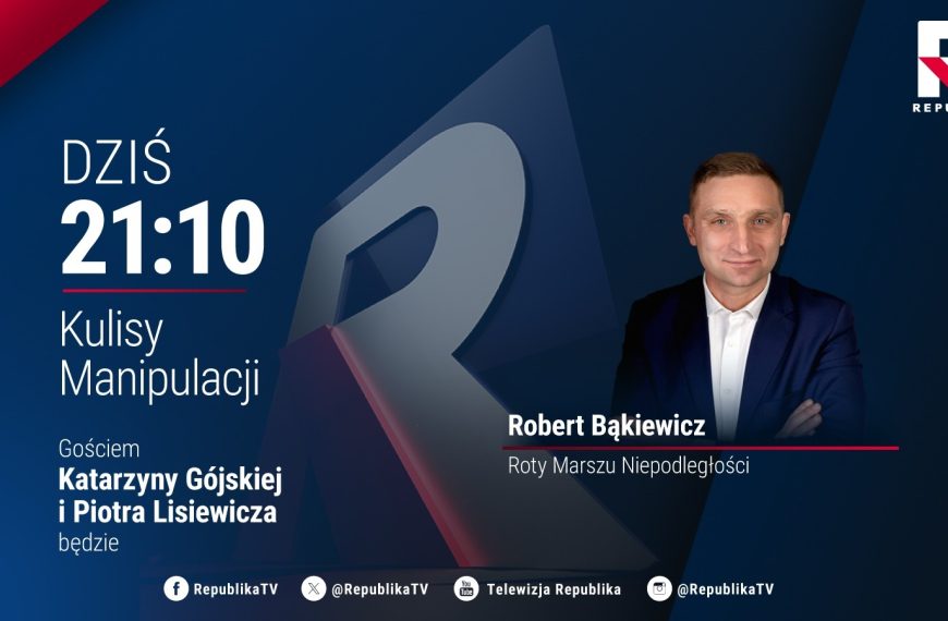 Dziś o 21:10 „Kulisy manipulacji” o Hołowni i nie tylko