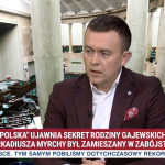 Nisztor o ustaleniach Gazety Polskiej: ta historia powinna zakończyć kariery politycznej Gajewskiej i Myrchy