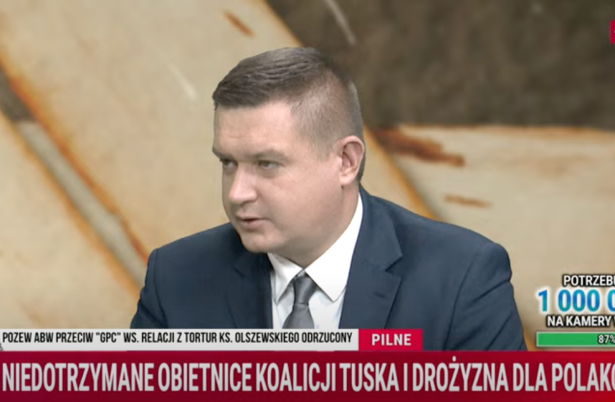 Porzucek: Tusk jako premier ma narzędzia, by wpływać na ceny benzyny i prądu