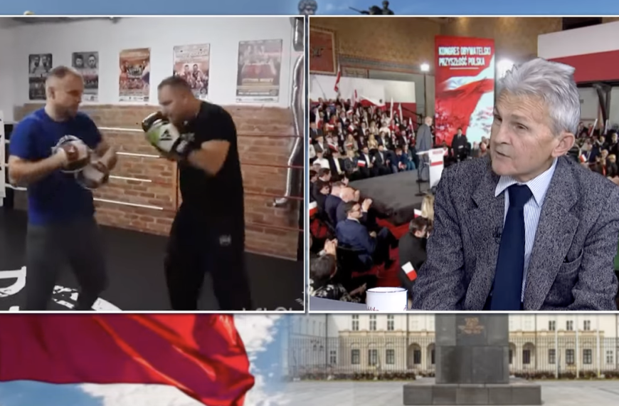 Domański: to normalne, że Nawrocki ma niższą rozpoznawalność niż Trzaskowski, to nie jest teraz najważniejsze, jest jeszcze czas na pracę.