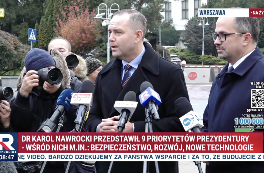 Kartel medialny zaatakował Nawrockiego! „Trochę powagi” – zripostował