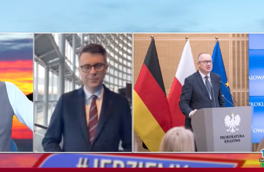 Niemiecki prokurator z medalem od Bodnara