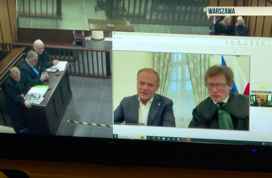 Proces Sakiewicz kontra Tusk! Sakiewicz: Tusk manipuluje historią,tak jak manipuluje rzeczywistością