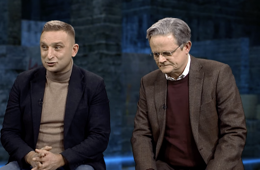 Żebrowski buduje ołtarz z Rafałem Trzaskowskim w roli głównej