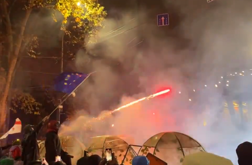 Bunt Gruzinów. Już wiedzą: albo Gruzja, albo rosyjska niewola