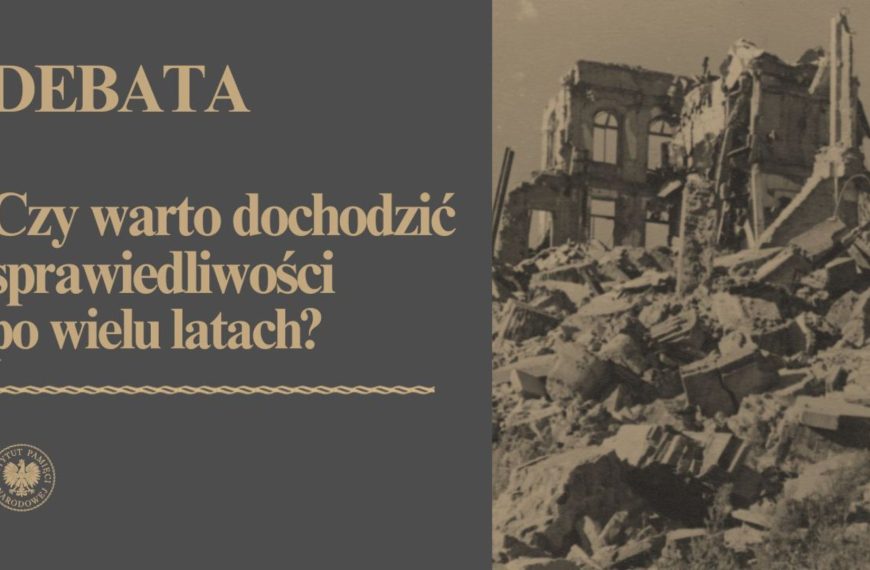 Kwestia reparacji od Niemiec za ich zbrodnie wojenne to nie jest sprawa przeszłości!