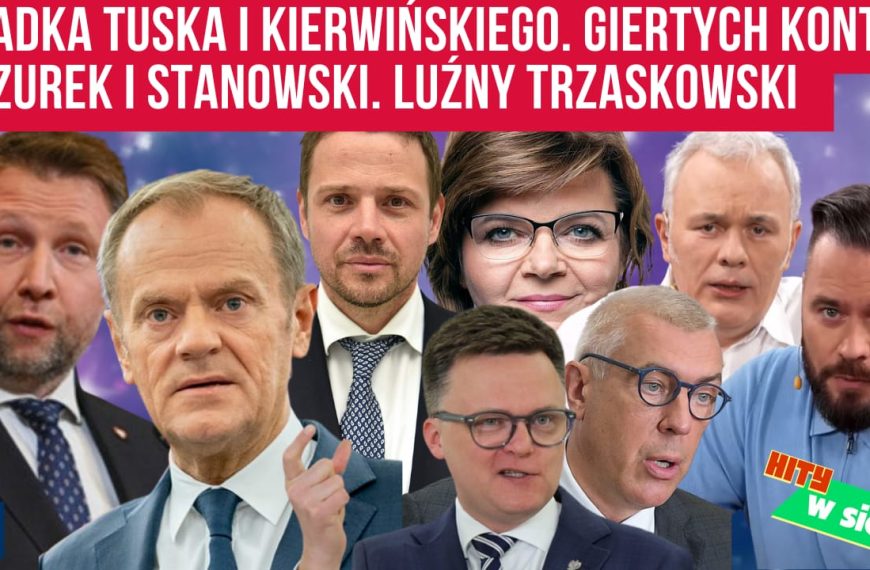 Hity w sieci | Wpadka Tuska i Kierwińskiego [wideo]