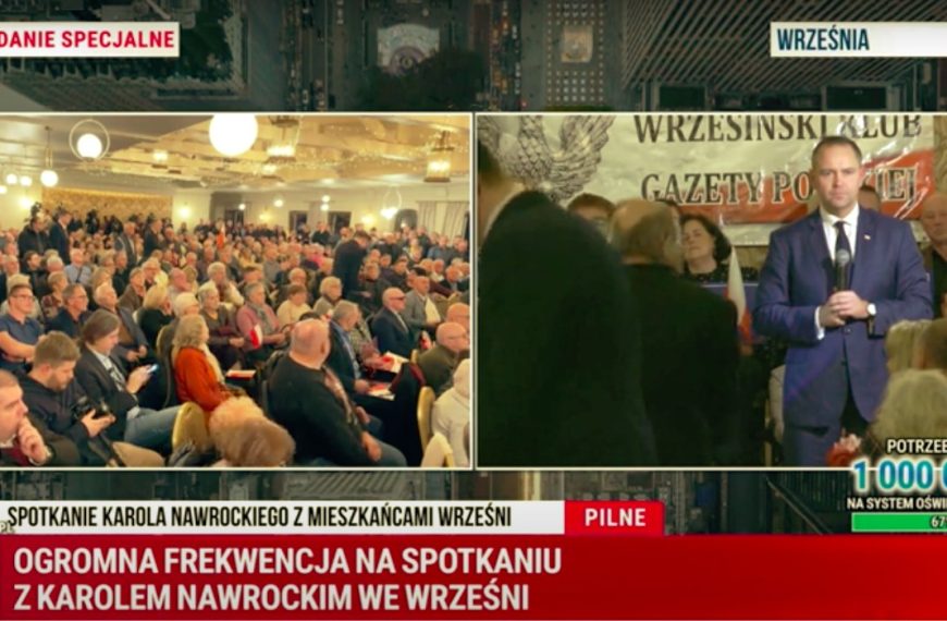 Nawrocki przyciągnął tłumy i powiedział: krzyż i wartości chrześcijańskie wpisane są w naszą tożsamość!