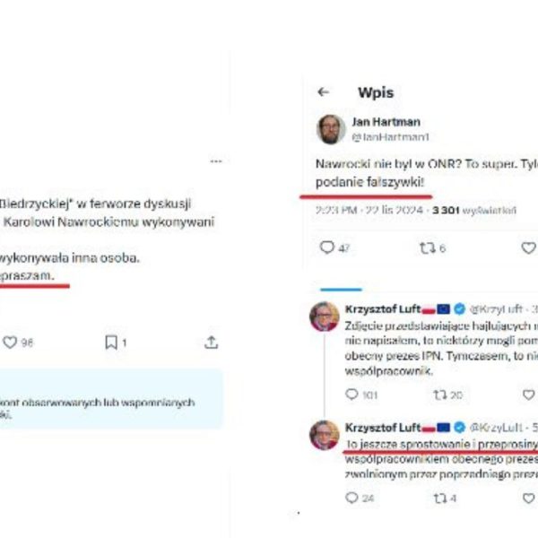 Oszczercy są w strachu. Po zapowiedzi procesów o zniesławienie zaczęli przepraszać prezesa IPN