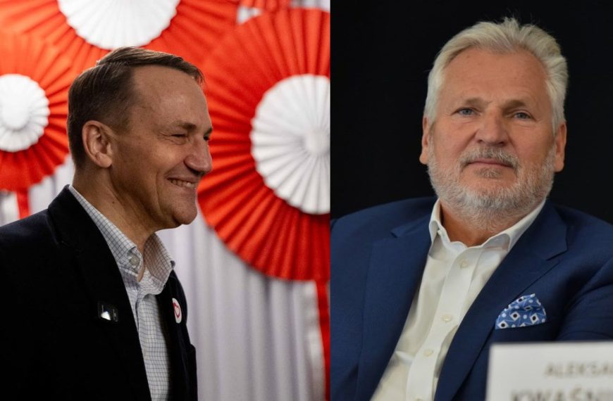 Kwaśniewski wskazał najlepszego prezydenta dla Polski: to „konserwatysta, ale europejski” Radek Sikorski