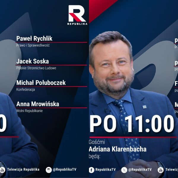 Republika. Poranek z Adrianem&hellip;