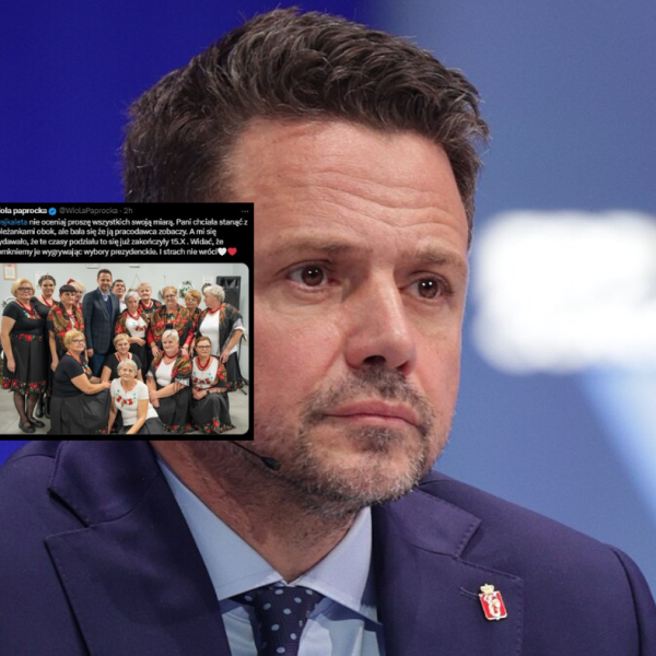 Szefowa gabinetu Trzaskowskiego miała szarpać kobietę, by ta stanęła przy jej szefie
