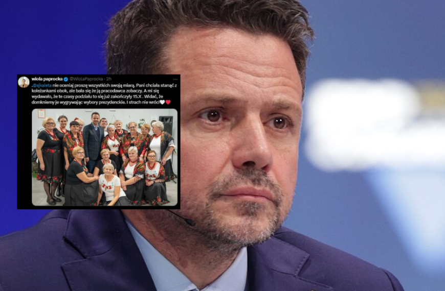 Szefowa gabinetu Trzaskowskiego miała szarpać kobietę, by ta stanęła przy jej szefie