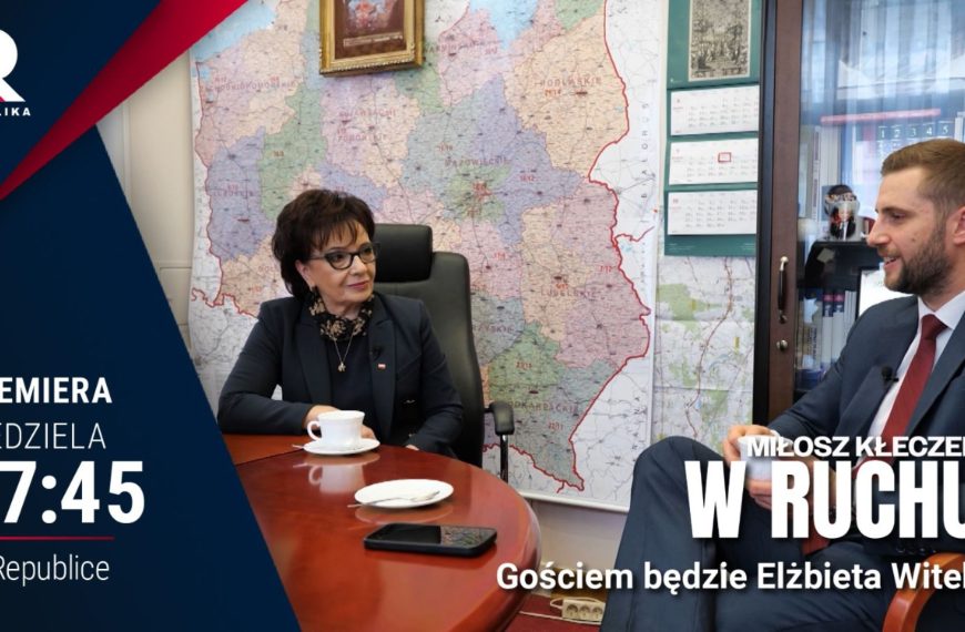 Republika. Już jutro zapraszamy na nowy odcinek W Ruchu