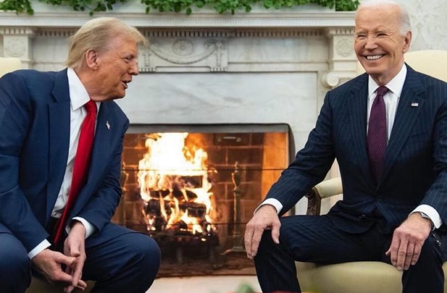 Joe Biden zrobił Donaldowi Trumpowi prezent na odchodne