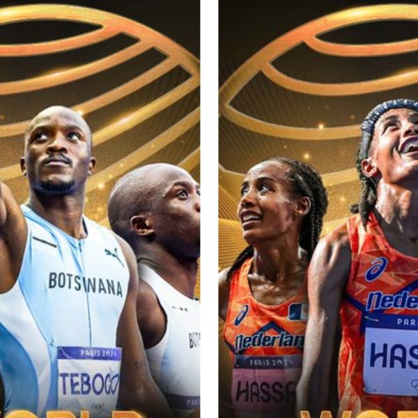 Sifan Hassan i Letsile Tebogo lekkoatletami roku