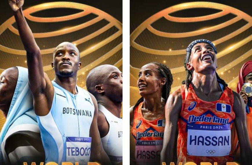 Sifan Hassan i Letsile Tebogo lekkoatletami roku