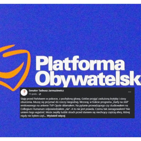 Senator PO przyznaje się&hellip;