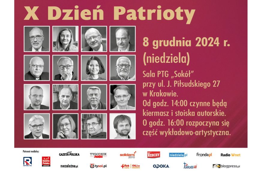 Kto zostanie Patriotą Roku? Już 8 grudnia jubileuszowy, X Dzień Patrioty
