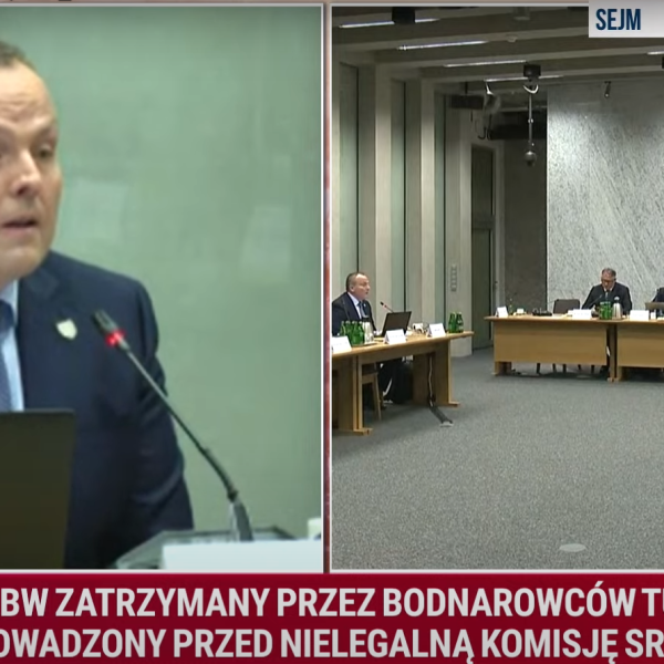 Piotr Poganowski do nielegalnej komisji ds. „Pegasusa”: „Zgodnie z wyrokiem TK, państwa praca jest niekonstytucyjna”